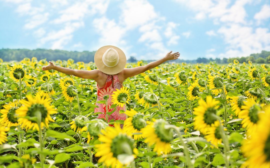 Die Freude, die Freunde und eine positive Sicht auf das Leben